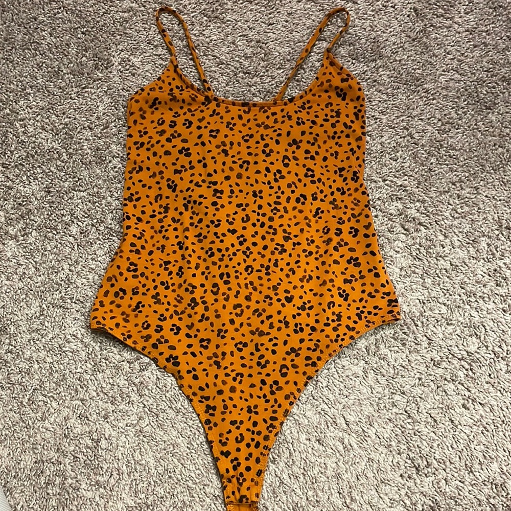 Wild Fable Lace Up Bodysuit
